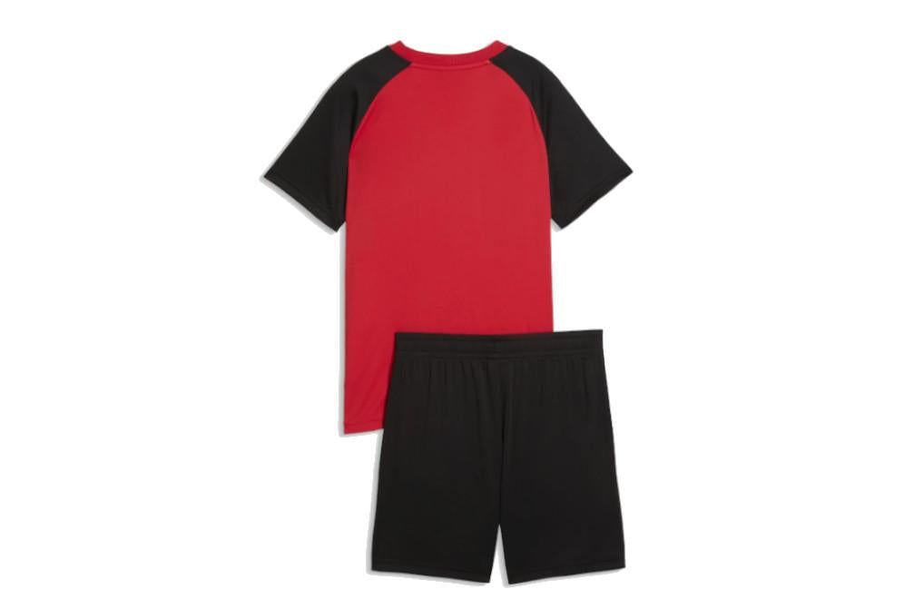 Conjunto Corto Puma ESS No. 1 Logo para Niño Rojo 686298-15