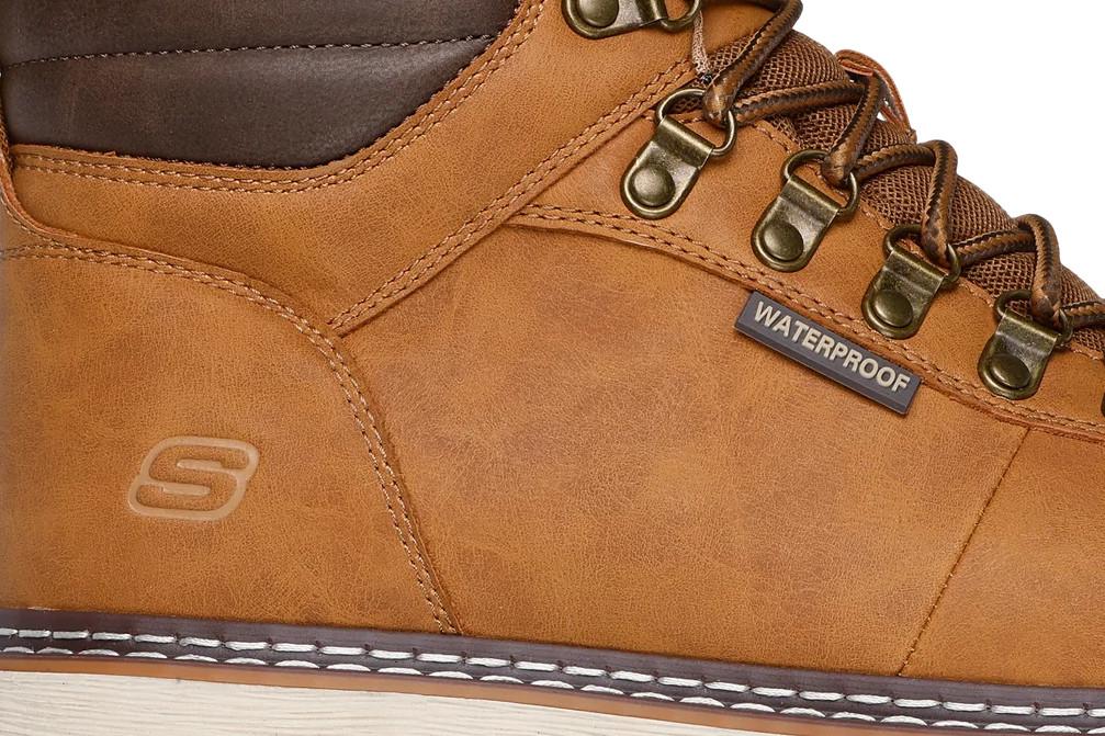 Botas Skechers Waterproof Relaxed Fit: Corado - Jaxx 205623 en cuero