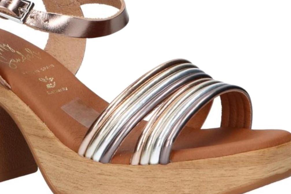 Sandalias con tacón 5392 Oh! my sandals Isadora en cava para mujer