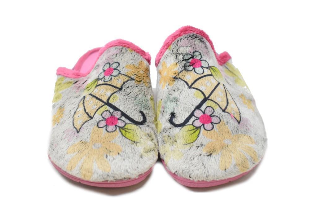 Zapatillas de casa Calusa 943 paraguas en maquillaje para mujer