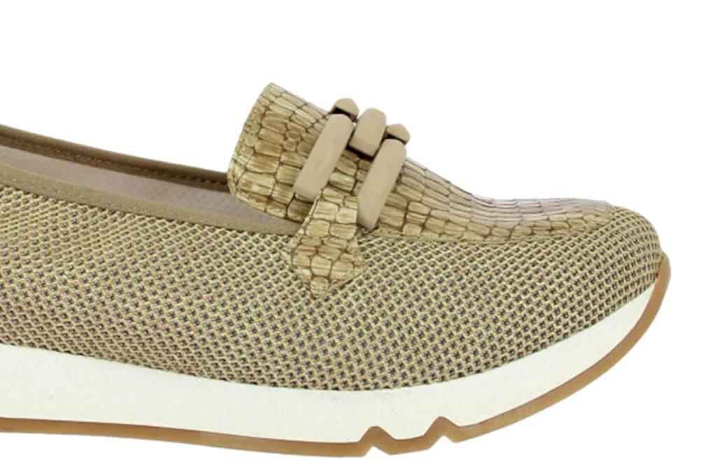 Mocasines Doctor Cutillas 82555 en camel para mujer
