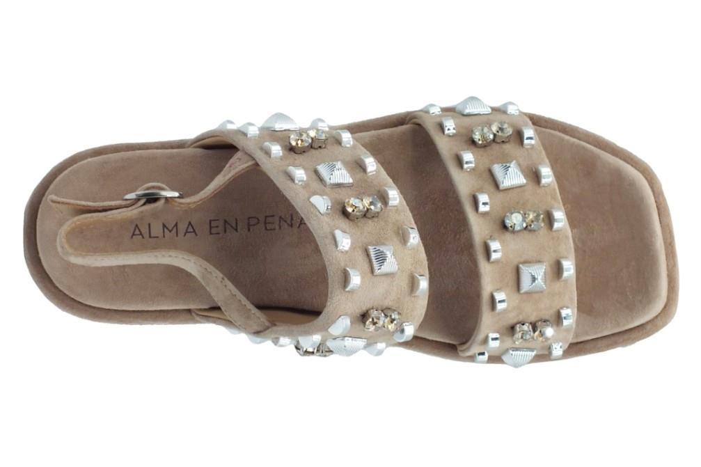Sandalias bio Alma en Pena V251806 en sand para mujer