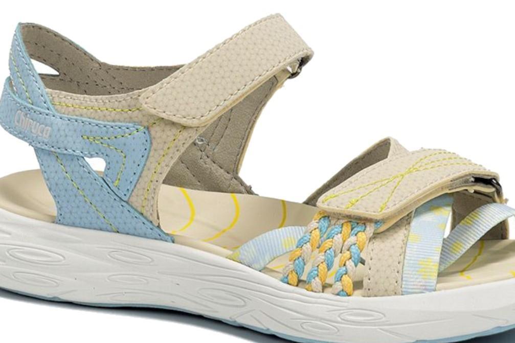 Sandalias Chiruca Barbate 04 en beige para mujer
