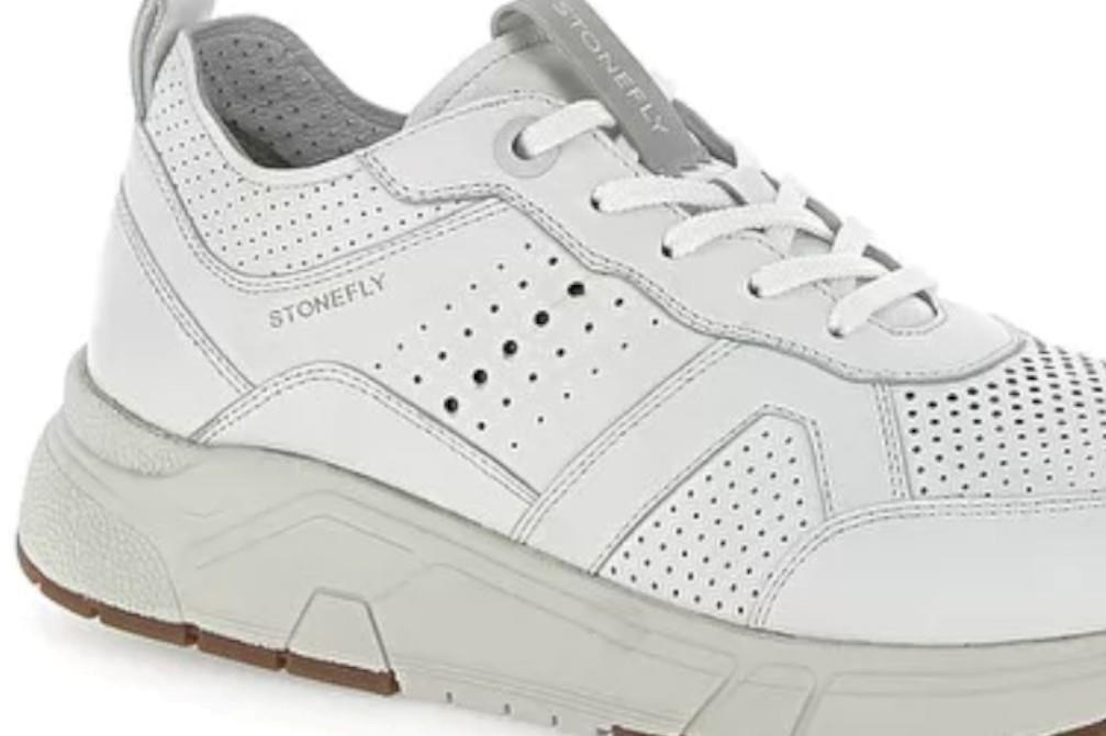 Zapatillas deportivas Stonefly ACTION 29 NAPPA 220936 en blanco para hombre