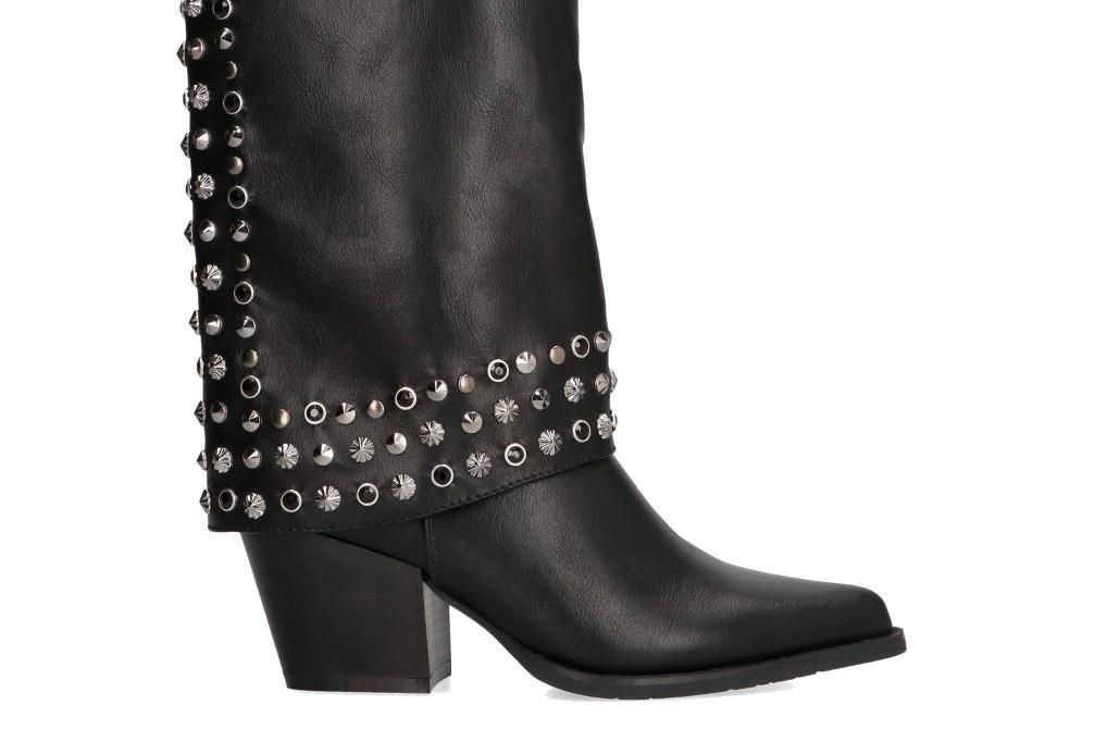 Botas altas western Isteria 24213 en negro para mujer