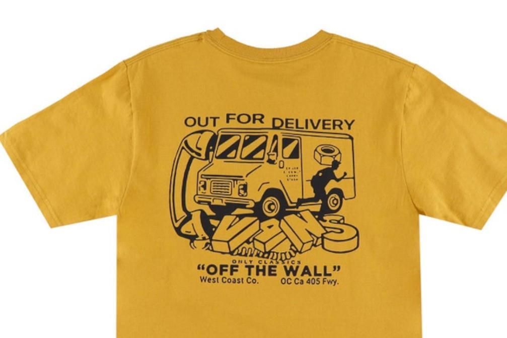 Camiseta Vans Harvest Gold VN000MK3BL2 para niños