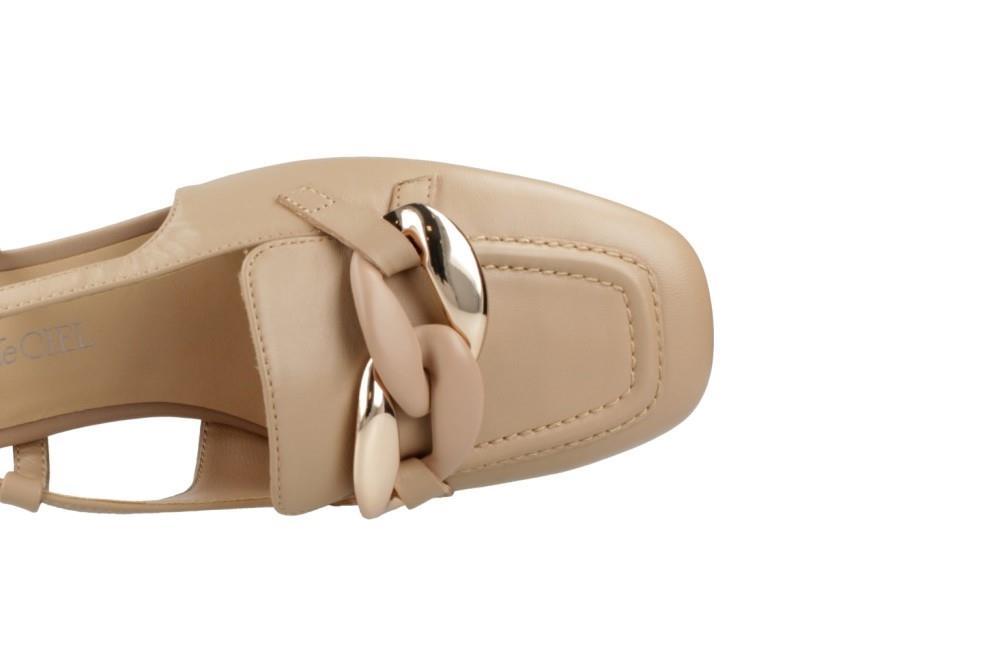 Mocasín Regarde le ciel Lola-03 en beige para mujer