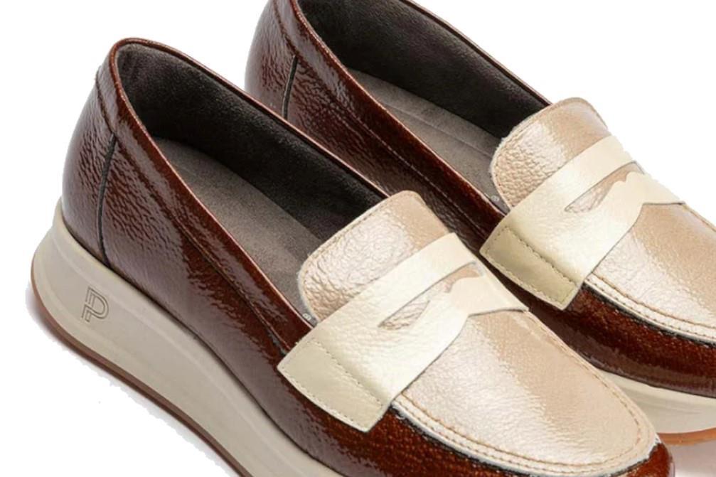 Mocasines Pitillos 10202 en cuero para mujer
