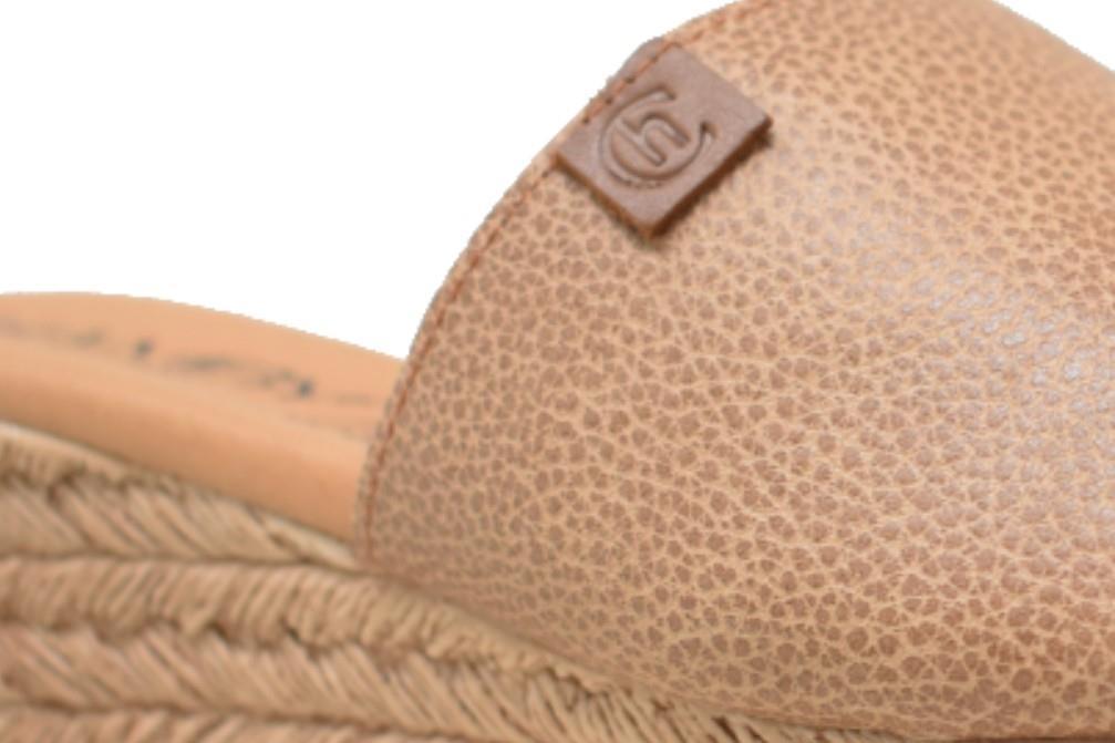 Zuecos con Cuña Mega 311 en taupe para mujer