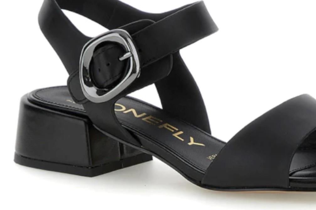 Sandalias de tacón Stonefly KARA 4 CALF en negro para mujer