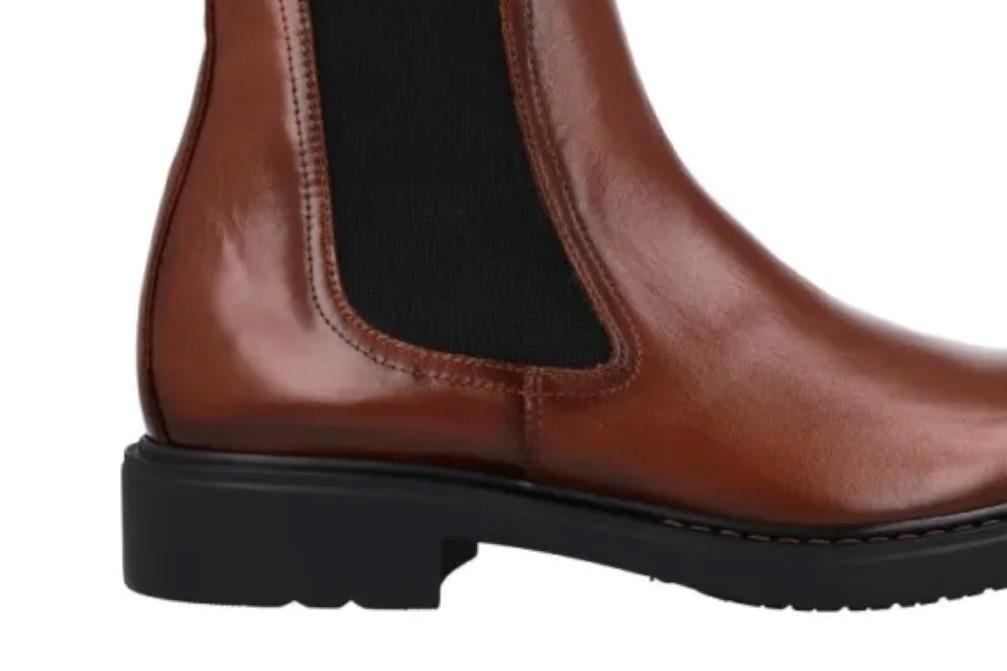 Botines chelsea Luis Gonzalo 7107H en cuero para hombre