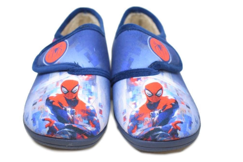 Zapatillas de casa infantiles cerradas Vulca Bicha 1943 en azul marino