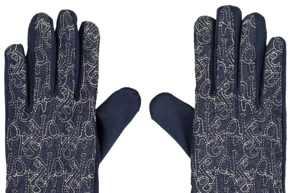 Guantes de punto Anekke 41482-061 denim