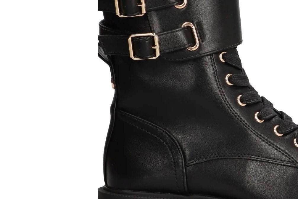 Botines militares ETIKA POOLE 11011 en negro para mujer