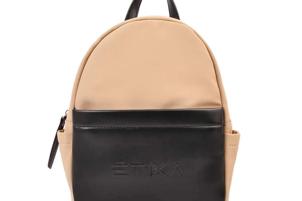 Mochila Etika  MARLENE B30112 en en nude para mujer