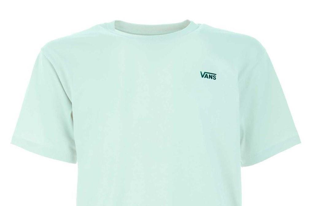 Camiseta de manga corta Vans hint of mint VN0A7RSRRNE en verde