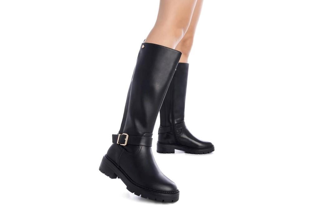 Botas altas biker XTI 143089 en negro para mujer