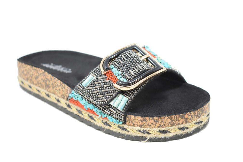 Sandalias bio Isteria 22062 en negro para mujer