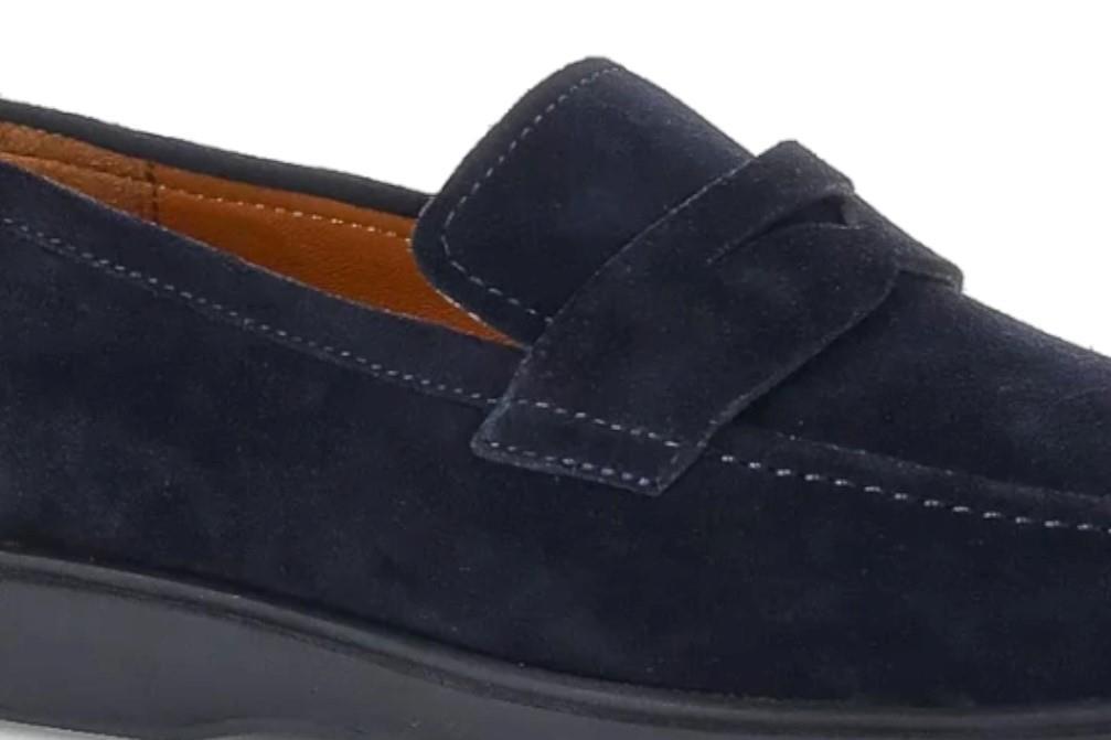 Mocasines Stonefly Olas 2 en azul marino para hombre