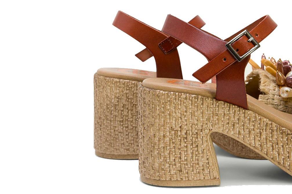Sandalias de tacón Porronet Jillian 3063 en cuero