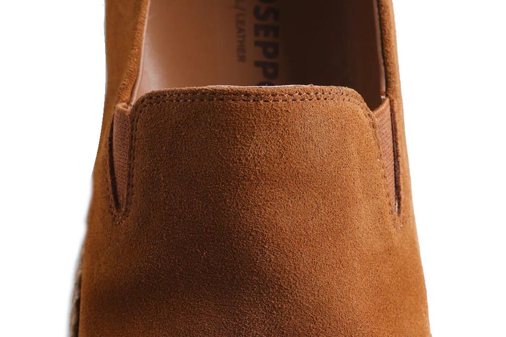 Alpargatas de Piel Serraje Gioseppo Kendu 78669 cuero para Hombre
