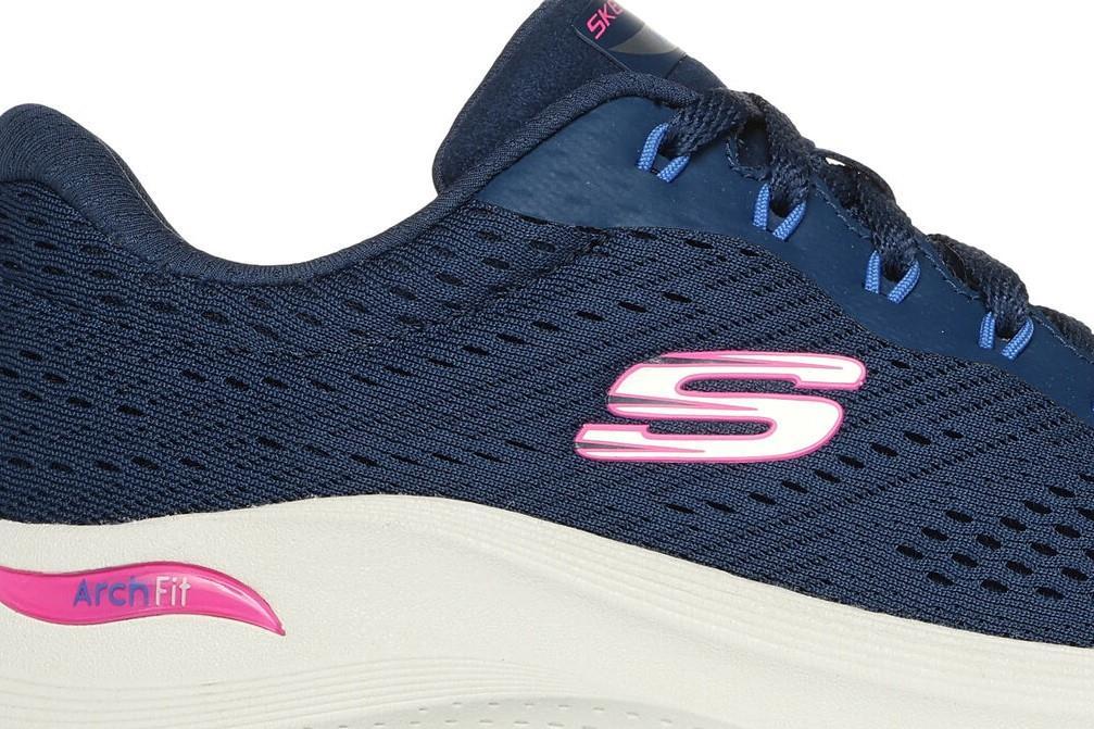 Zapatilla Skechers Arch Fit 2.0 - Big League 150051 en marino para mujer