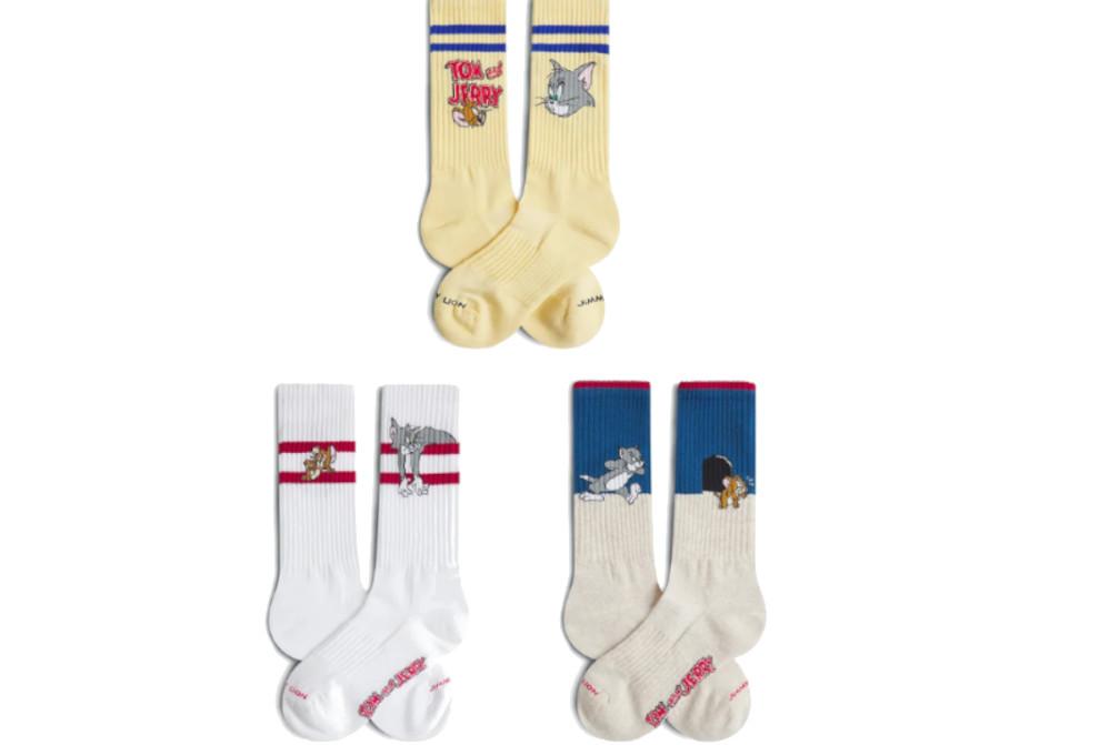 Pack regalo de 3 calcetines Jimmy Lion Athletic Tom and Jerry multicolor