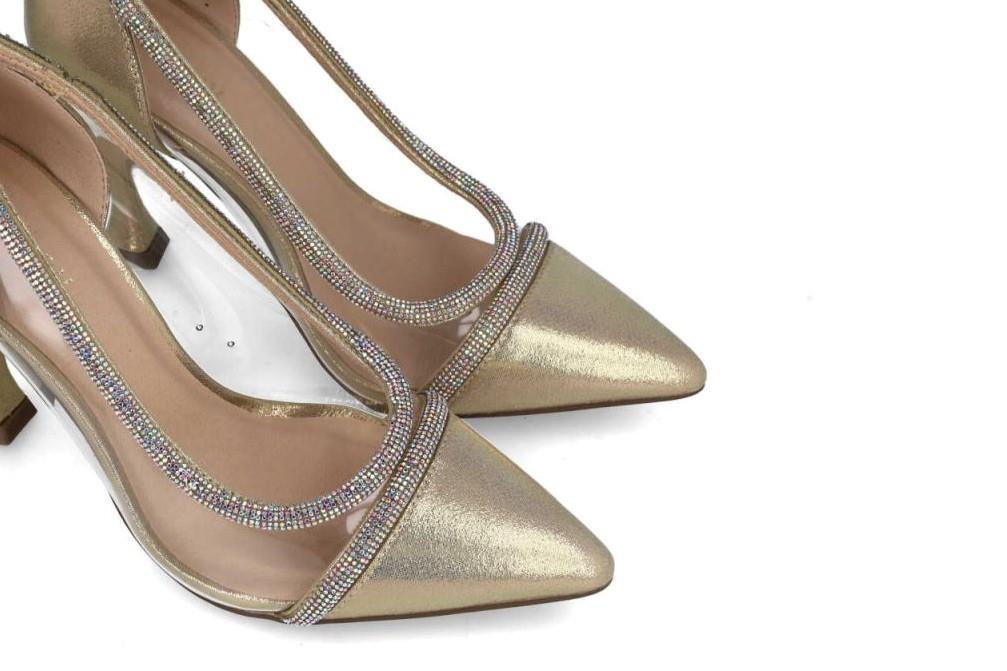 Zapatos de salón Menbur ANGERONA 24292 en oro para mujer
