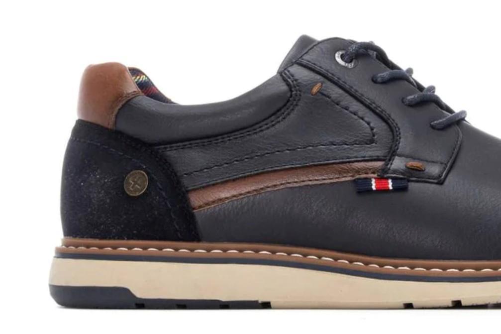Zapatos oxford XTI 144511 en azul marino