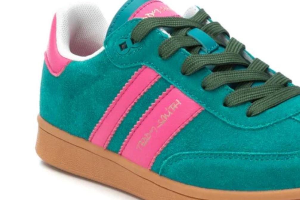 Zapatillas deportivas Teddy Smith 120007 en verde para mujer