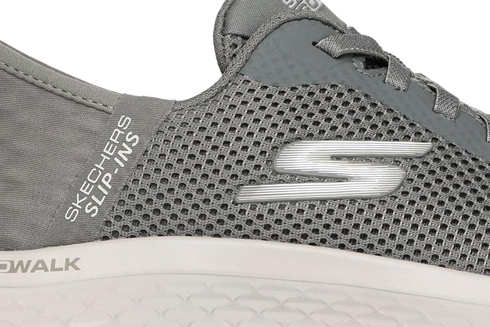 Zapatillas deportivas Skechers Slip-ins GO WALK Flex Grand Entry 124836 oliva para mujer