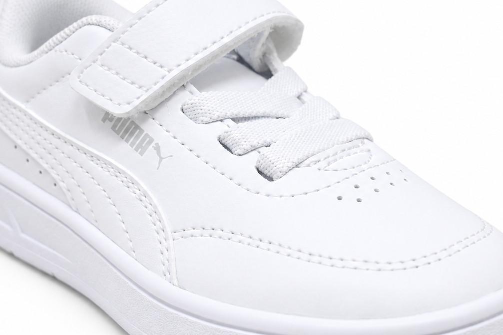 Zapatillas deportiva Puma Court Classic Clean 403751 Blancas para Niño