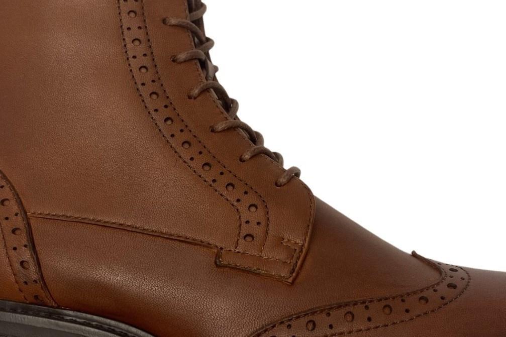 Botines con cordones Regarde Le Ciel Moira 05 para mujer en marrón