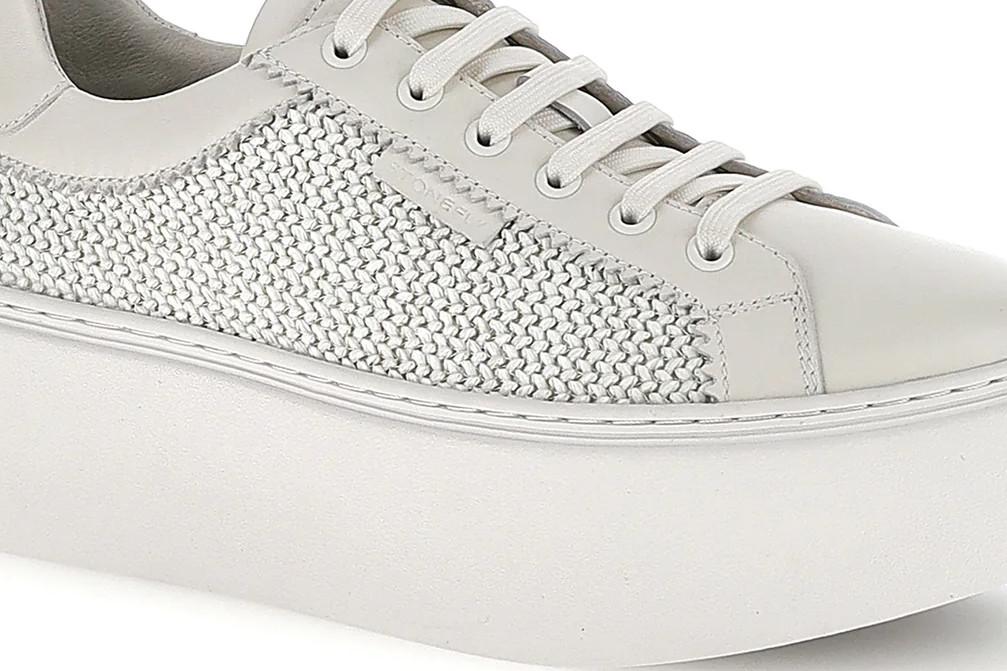 Zapatillas deportivas con plataforma Stonefly ALLACCIATE SKY 1 223835 en blanco