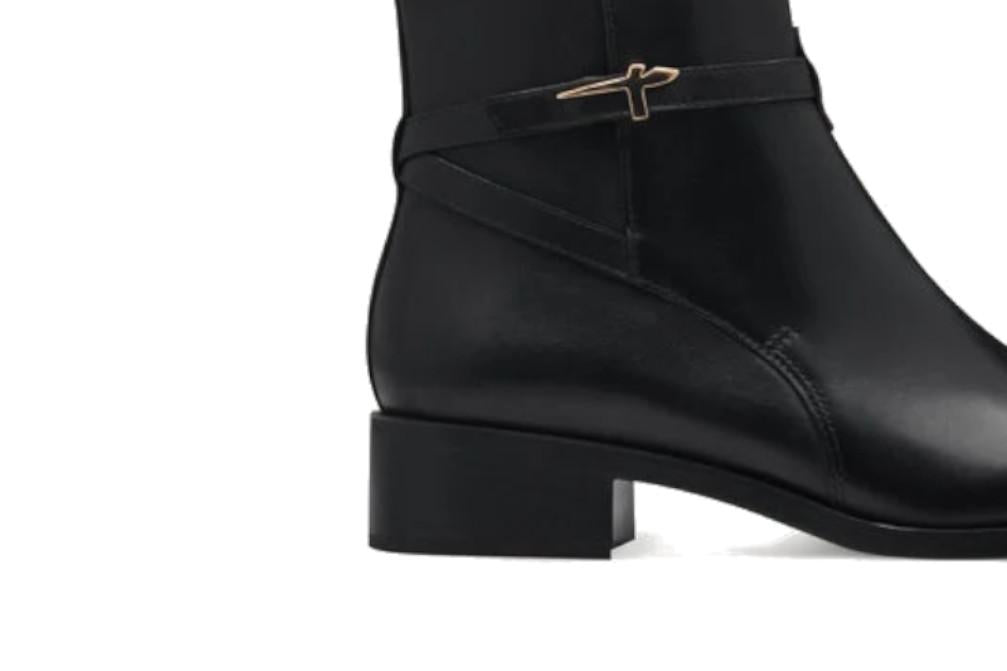 Botines planos Tamaris 25321 en negro