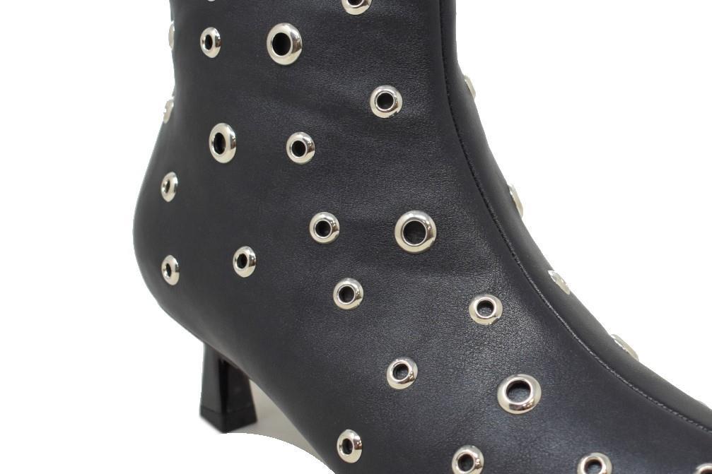 Botines de tacón medio Isteria 555 en color negro