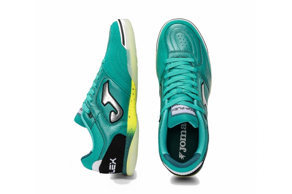 Zapatillas de fútbol sala Joma Top Flex 2627 TOPW2627IN turquesa