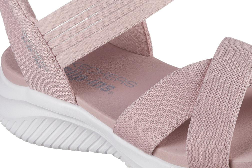Sandalias deportivas Skechers Slip-Ins Ultra Flex 3.0 Never Better Rosa Claro Mujer 119975 | Cómodas, Veganas y Ultraligeras