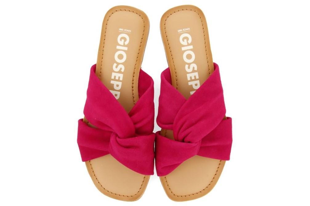 Sandalias planas Gioseppo Agira 72049 fuxia para mujer