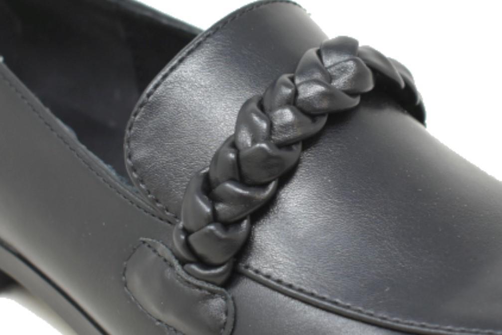 Mocasines planos Maraval W0337 en negro para mujer