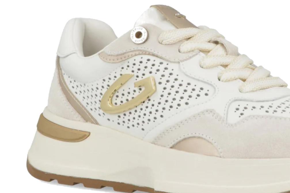 Zapatillas deportivas Guardiani Levante Top GL61502A en color blanco