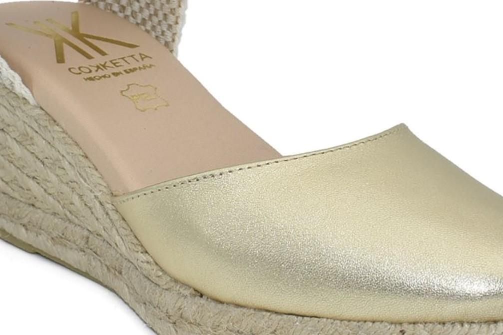 Valencianas COKKETA 5011 en oro para mujer