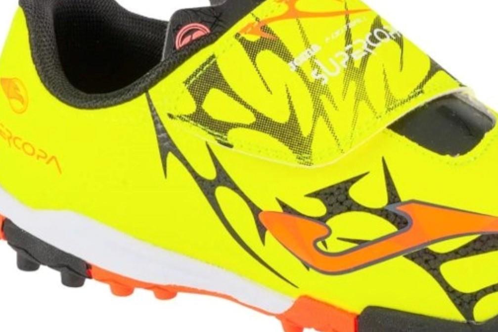 Zapatillas futbol Joma SUPER COPA JR SCJS2509TFV en Amarillo  para niño