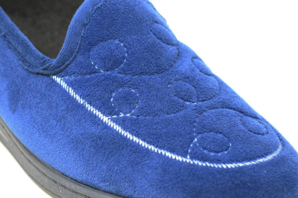 Zapatillas de casa cerradas Calsusa 825 en azul