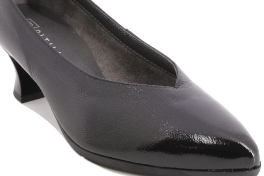 Zapatos de Tacón Pitillos 11681 Burdeos Mujer – Zapatos de fiesta Elegantes y Cómodos
