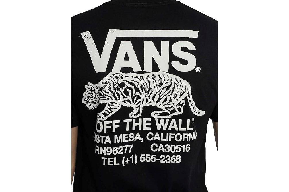 Camiseta manga corta Vans Frizz - Sneaky SS en negro para hombre