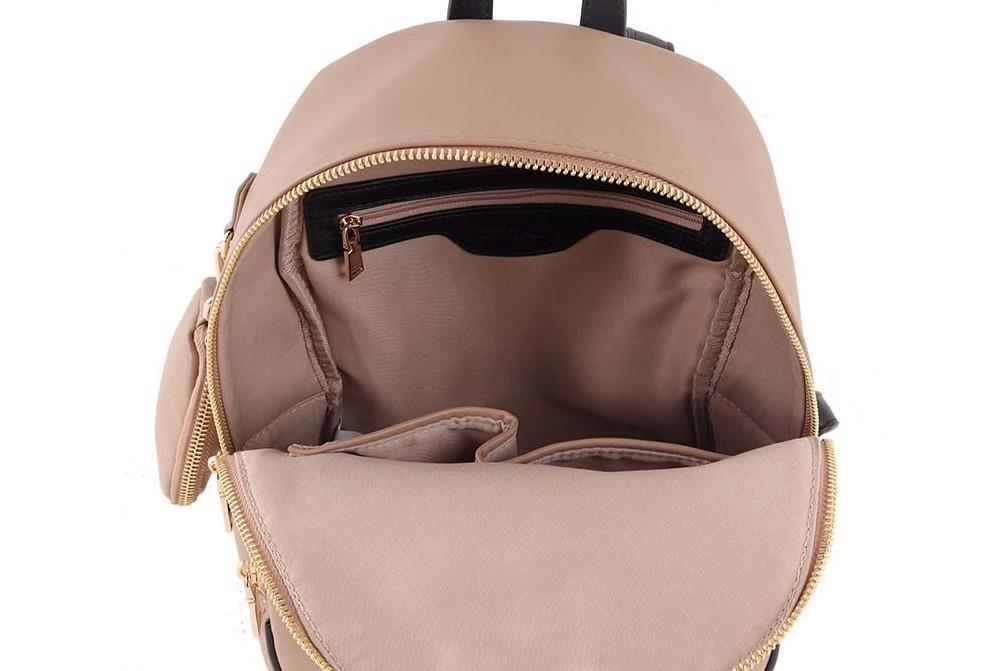 Mochila Etika GRACE B30124 en nude para mujer