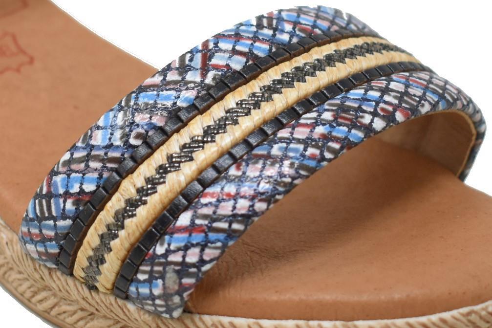 Sandalias con Cuña TEKILA 2543 en negro para mujer