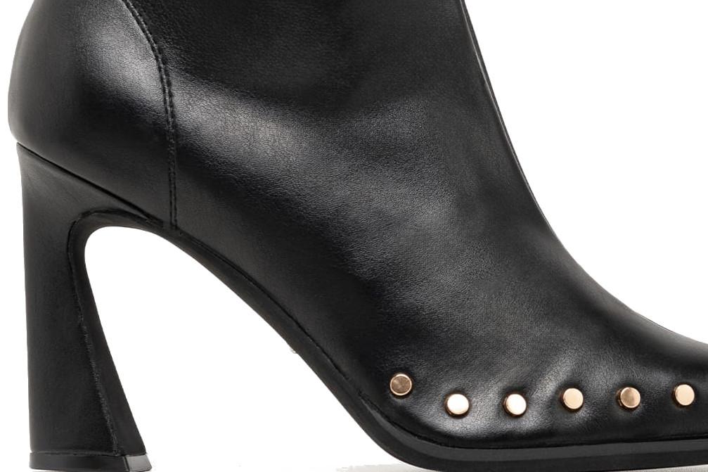 Botines de lycra Alma en Pena I260442 negros con tachas