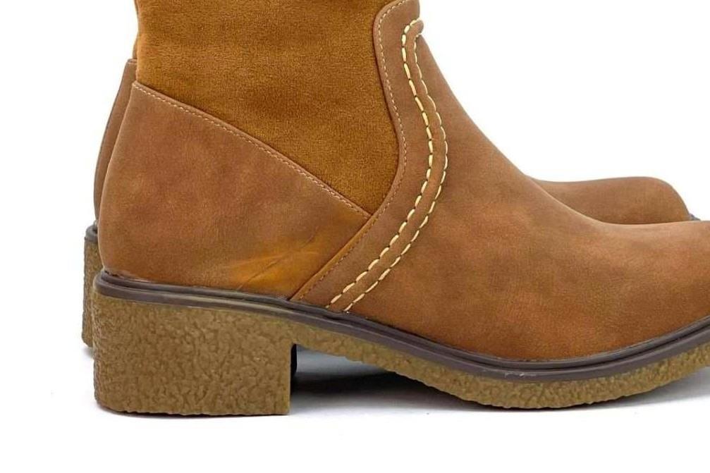 Botines Isteria 22223 en cuero para mujer